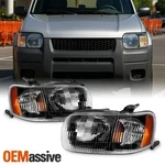 Oe Style For 2001-2004 Ford Escape Black Bezel Headlight Lamp Assembly 02 03. Fixed Price $78.99.