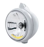 Guide Headlight H4 Bulb Dual Turn Signal Original Style - Amber Led/clear Lens. Fixed Price $242.99.