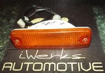 Oem 88-89 Mazda 929 Front Right Bumper / Turn Signal Blinker Light 045-0617 R Dv. Fixed Price $79.95.