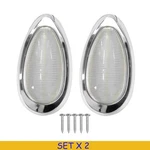 Fit Freightliner Truck Amber Led Clearance Light Clear Lens Turn Signal 4pcs. Fixed Price $48.72.