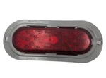 Truck-lite 60252r 60 Series Led Red Oval Stop Turn Tail Light 2"x6" Flange Mount. Fixed Price $29.39.