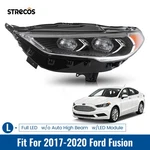 For 2017-2020 Ford Fusion Driver Full Led Projector Headlight W/ Bulb Module. Fixed Price $318.99.
