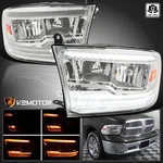 Fits 2009-2024 Dodge Ram 1500 2500 3500 Switchback Led Strip Headlights Lamps. Fixed Price $216.38.