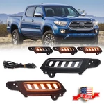 Switchback Led Fog/drl Kit W/ Sequential Turn Signal For 2016-2023 Toyota Tacoma. Fixed Price $34.99.