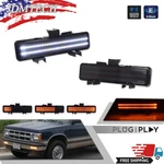 83-94 Chevy S10 Blazer Gmc S15 Jimmy Front Park Signal Lamp Smoke Switchback Led. Fixed Price $64.99.