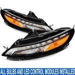 Pair Led Drl Turn Signal Light Parking W/ Bulb For Jeep Cherokee 2014-2018. Fixed Price $179.99.