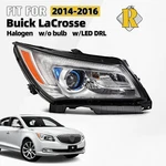 Headlight For 2014-2016 Buick Lacrosse Halogen Led Drl Projector Right Side. Fixed Price $119.99.