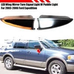 Smoked Led Mirror Turn Signal Puddle Lamp For 2003-2006 Ford Expedition Lincoln. Fixed Price $58.99.
