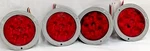 4 Pack 44362r Truck-lite Super 44 Led 6 Diode Stop Turn Tail Light Flange Mount. Fixed Price $59.00.