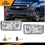 Fit For 2007-2015 Chevy Silverado 1500 2500 3500 Hd Tahoe Bumper Fog Lights Lamp. Fixed Price $19.64.