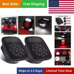 2pcs Smoked Universal Rear Square Combination 39 Led Signal Tail Lights W/lic.... Fixed Price $47.69.