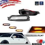 11-23 Sequential Amber Turn Signal Side Mirror Led Lights Clear For Chrysler 300. Fixed Price $32.99.