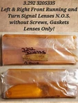 Amc/rambler Parking Turn Signal Lens Set For 1963- 01 10 80 Left & Right. Fixed Price $29.99.