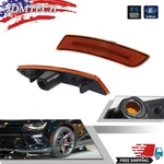 Pair Amber Lens Front Side Marker Signal Light Reflectors For 16-24 Chevy Camaro. Fixed Price $14.99.