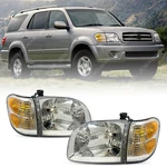 Headlight Kits For 2001-2004 Toyota Sequoia Headlamps Corner Lights Signal Lamps. Fixed Price $139.99.
