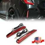 For 17-22 Honda Civic Hatchback Led Tail Brake Light Rear Bumper Reflector Lamps. Fixed Price $19.99.