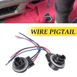 2pcs 3157 4157 Bulb Socket Pigtail Harness Wire Plug For Turn Signal Brake Light. Fixed Price $13.49.