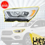For 2017-2019 Ford Escape Driver Halogen Headlight (with Led Drl, Chrome) Lh. Fixed Price $107.00.