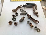 Parts & Brackets For Fog Lights Or Running Lights, Nice Selection Of 19 Items. Fixed Price $60.00.