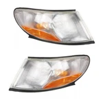 2 Front Left+right Turn Signal Blinker Corner Parking Lights Lamps For Saab 9-3. Fixed Price $144.95.