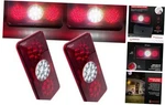 12v Led Rv & Trailer Sealed Triple Tail Light Surface Mount 2-pack (aftermar. Fixed Price $136.50.