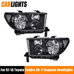 Fit For 2007-2013 Toyota Tundra 2008-17 Sequoia Headlights Lamps Clear Lens New. Fixed Price $98.46.