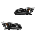 Trq Hla88350 Headlights For Honda Accord 2013-2015 Lh Or Right Front 33100t2aa01. Fixed Price $243.47.