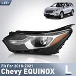 For 2018-2020 Chevy Chevrolet Equinox Full Led W/drl Headlight Left Driver Side. Fixed Price $168.90.