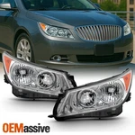 Fit 2010 2011 2012 2013 Buick Lacrosse Driver+passenger Side Halogen Headlights. Fixed Price $215.99.