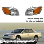 2x Front Signal Light Lens And Housing Only For Toyota Camry 1997-1999 Us-spec. Fixed Price $29.99.