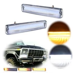 For Ford F-150 Trucks Bronco Dynamic Switchback Led Drl Turn Signal Lights Clear. Fixed Price $64.99.