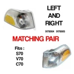 Volvo S70 Xc70 V70 Corner Parking Turn Signal Lamp Pair Lh Rh 9178904. Fixed Price $89.99.