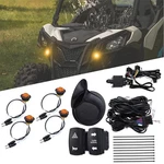 Utv Turn Signal Kit Pre-wired, Plug And Play Atv Blinker With 110d Ho.... Fixed Price $88.73.