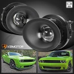 Fits 2015-2023 Dodge Challenger Clear Projector Fog Lights Lamps+bulbs+switch. Fixed Price $54.38.
