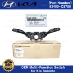 Genuine Oem 93400c5750 Column Combo Multi-function Switch For Kia Sorento 16-18. Fixed Price $93.10.