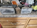 1986-88 Toyota Supra Mk3 Fog Light Lamp Assemblies Lh & Rh Both Oem Tested. Fixed Price $174.99.