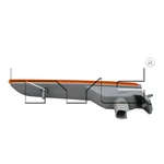 Tyc 18-6086-00-9 Capa Certified Side Marker Light Assembly For 10-12 Ford Fusion. Fixed Price $15.99.