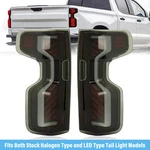 Smoke Lens Led Tube Tail Light For Chevrolet Silverado 1500 2500hd 3500hd 19-23. Fixed Price $161.69.