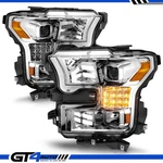 2015 2016 2017 Ford F150 Chrome Sequential Signal Led Tube Projector Headlight. Fixed Price $219.99.
