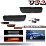 2pcs Smoke Lens Led Front Drl Signal Lights For 92-93 Acura Integra Rs/gs/ls/gsr. Fixed Price $59.99.
