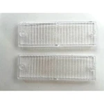 Bmw E30 Late Model Clear White Turn Signal Blinker Lens Pair 63131386011 Zkw. Fixed Price $27.00.