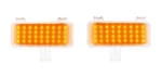 Pair Amber Led / Clear Lens Sequential Parking Lights For 1981-1982 Gmc Truck. Fixed Price $119.99.