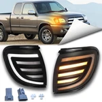 2001-04 Toyota Tundra Led Front Headlight Side Marker Lights Compatible Replacem. Fixed Price $103.79.