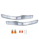 New Chrome Front Bumper Signal Lights Lh & Rh W/bulbs For 1990-1994 Lexus Ls400. Fixed Price $63.47.