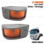Set Turn Signal Side Marker Lamp Indicatior Light For Hino Mega 500 Truck 2008. Fixed Price $36.99.