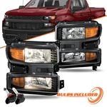 For 2019-2021 Chevy Silverado 1500 Halogen W/o Led Headlight Headlamp. Fixed Price $172.99.