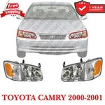 Set Of 4 Corner Lights With Headlights Head Lamp Kit For 2000-2001 Toyota Camry. Fixed Price $152.90.