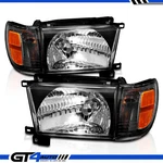 For 1996-1998 Toyota 4runner Black Replacement Headlight + Bulb Corner Light Set. Fixed Price $145.99.