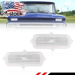 2pcs Clear Front Parking Turn Signal Lenses For 1960-1966 Chevrolet Pickup Truck. Fixed Price $19.99.
