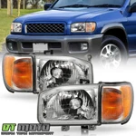For 1999-2004 Nissan Pathfinder Chrome Headlights W/parking Corner Light 4pc Set. Fixed Price $74.99.